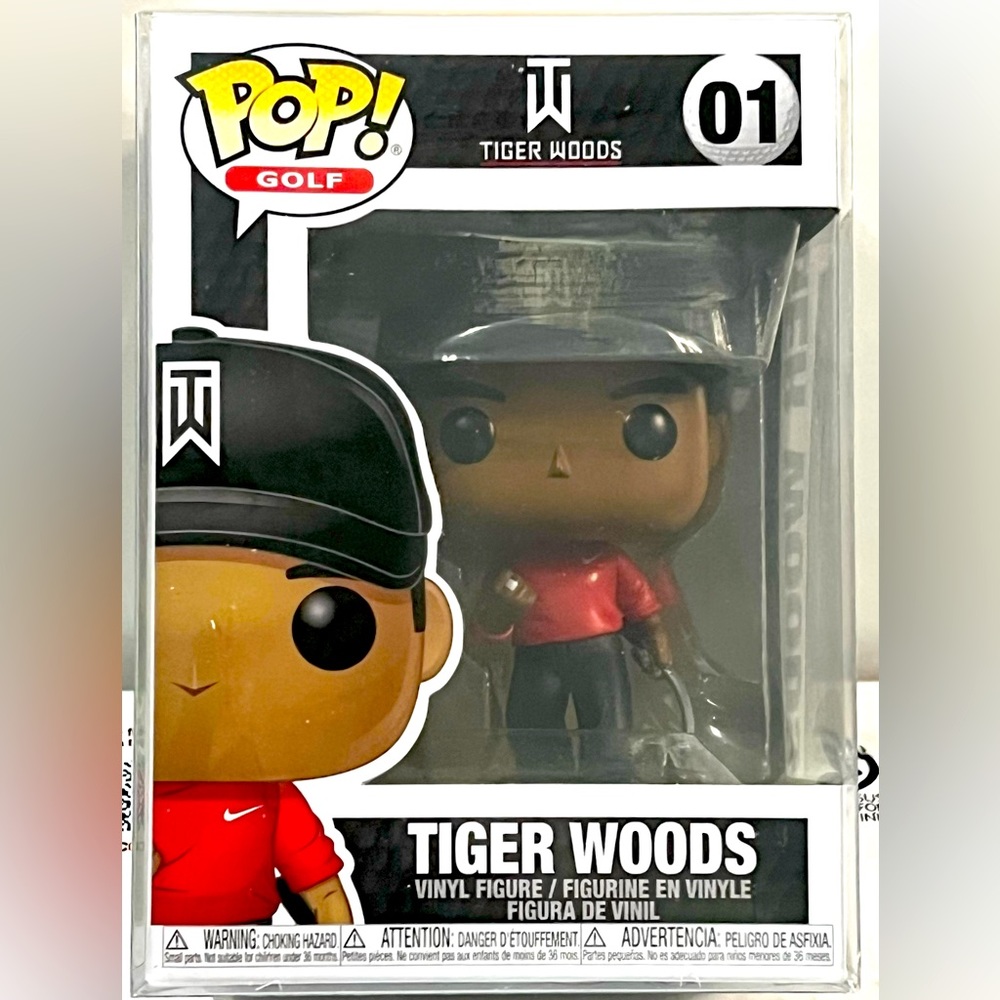 Tiger Woods Collectible Golf Pop #01 Minty 2021